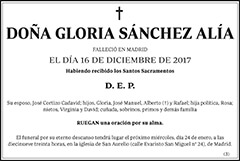 Gloria Sánchez Alía